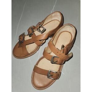 Rag & Bone Hudson city sandals carmel 40 leather